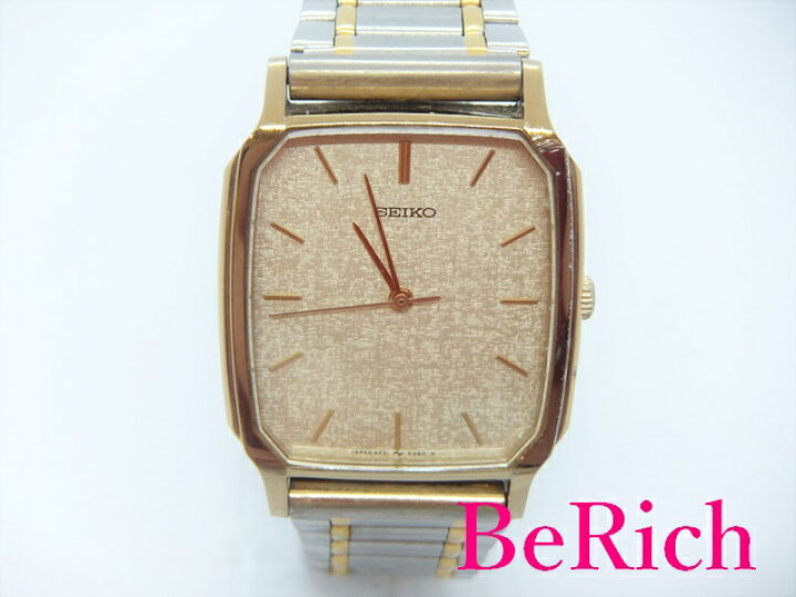 楽天市場】セイコー SEIKO メンズ 腕時計 5P31-5190 ゴールド 文字盤 