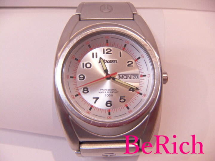 楽天市場 ニクソン Nixon メンズ 腕時計 白 ホワイト 文字盤 Ss シルバー デイデイト アナログ クォーツ Qz ウォッチ 中古 送料無料 Ht2150 Berich 楽天市場支店 楽天市場 ニクソン Nixon メンズ 腕時計 白 ホワイト 文字盤 Ss シルバー デイデイト アナログ クォーツ Qz ウォッチ 中古 送料無料 Ht2150 Berich 楽天市場支店