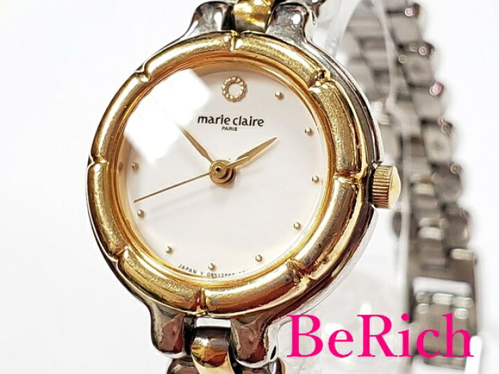 楽天市場】マリ クレール marie claire レディース 腕時計 D852P6 白 