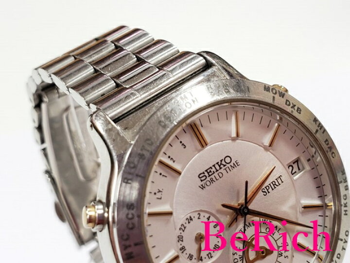 楽天市場】セイコー SEIKO スピリット ワールドタイム メンズ 腕時計 