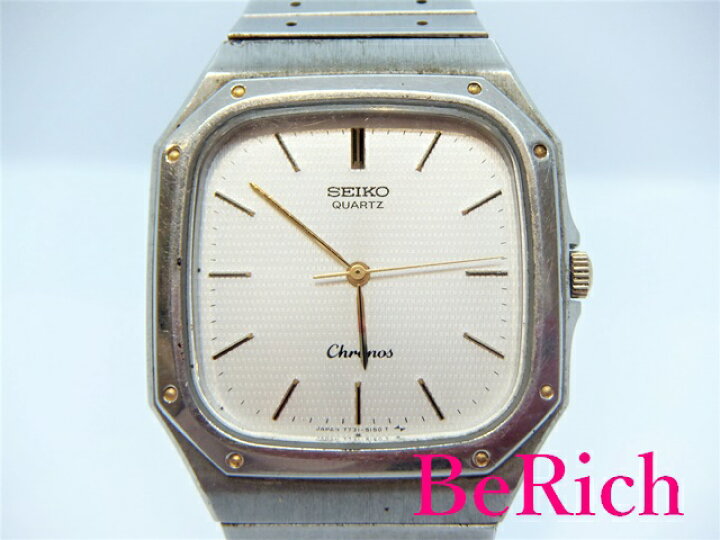 楽天市場】セイコー SEIKO クロノス メンズ 腕時計 7731-5130 シルバー 