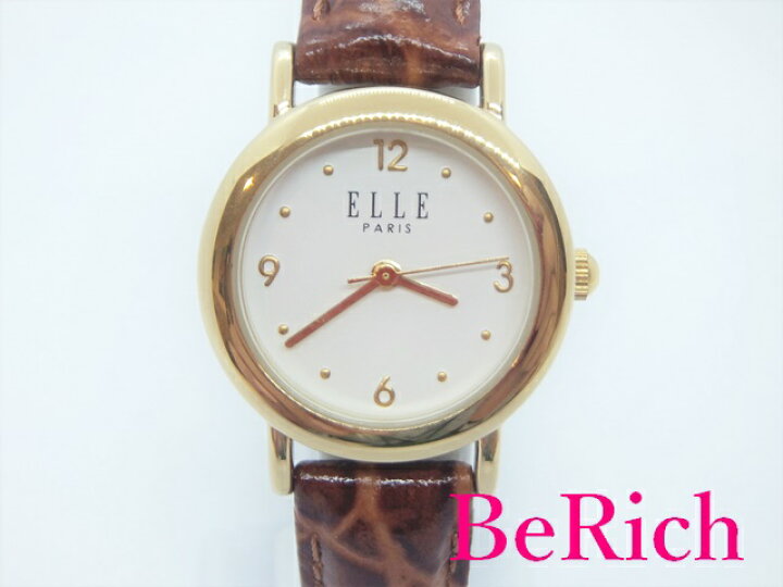 楽天市場】エル ELLE レディース 腕時計 EL105010 白 ホワイト 文字盤 