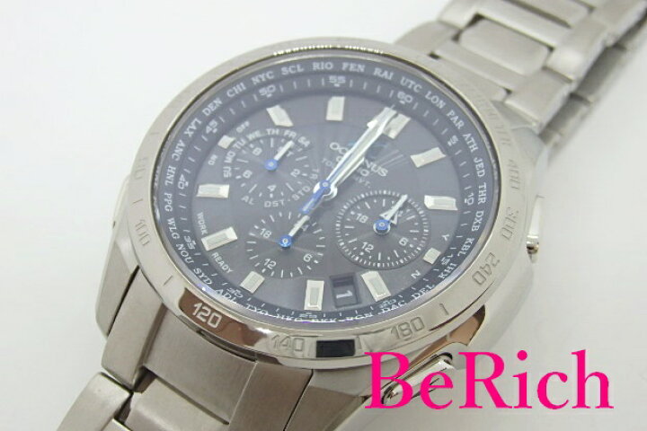 楽天市場】美品 カシオ CASIO オシアナス OCW-T600 メンズ 腕時計 電波 