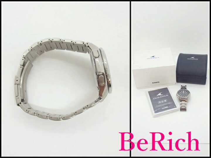 楽天市場】美品 カシオ CASIO オシアナス OCW-T600 メンズ 腕時計 電波 