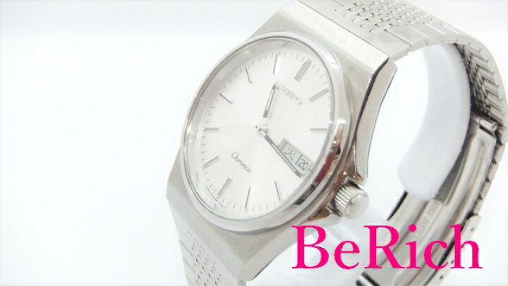 楽天市場】セイコー SEIKO クロノス メンズ 腕時計 5H23-7D20 シルバー 