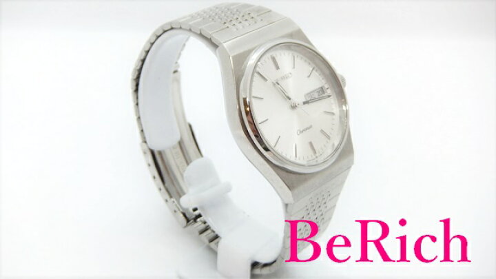 楽天市場】セイコー SEIKO クロノス メンズ 腕時計 5H23-7D20 シルバー 