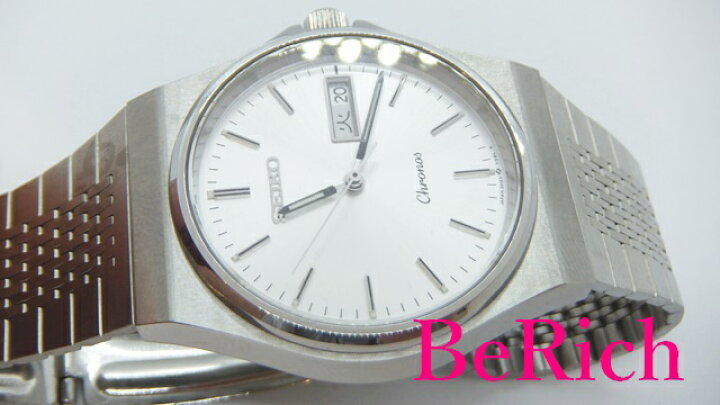 楽天市場】セイコー SEIKO クロノス メンズ 腕時計 5H23-7D20 シルバー 