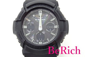 カシオ CASIO G-SHOCK メンズ 腕時計 GAW-100B ブラック 黒 文字盤 SS 樹脂 ブレス クォーツ QZ ウォッチ 【中古】【送料無料】ht3858