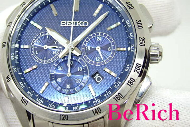 楽天市場】セイコー SEIKO ブライツ メンズ 腕時計 8B92-0AB0 SAGA191  