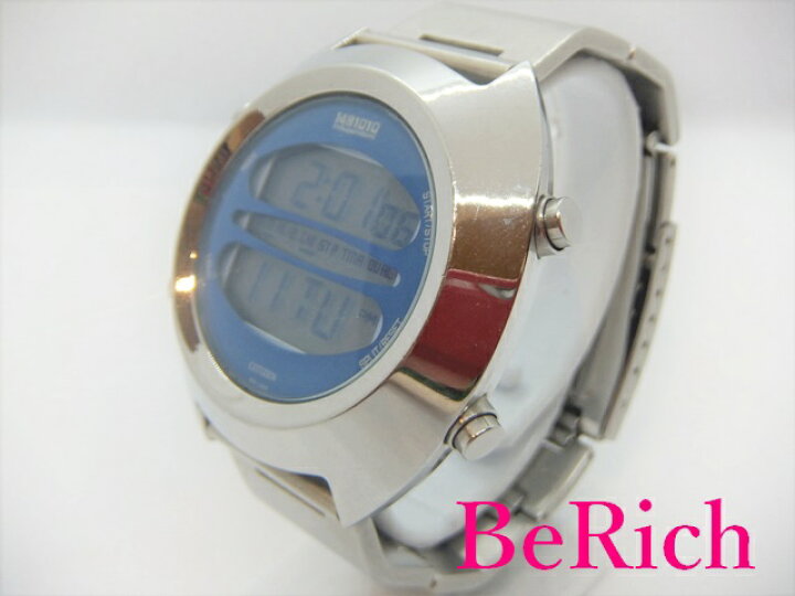 楽天市場】シチズン CITIZEN メンズ 腕時計 D295-L16819 水色 ブルー 