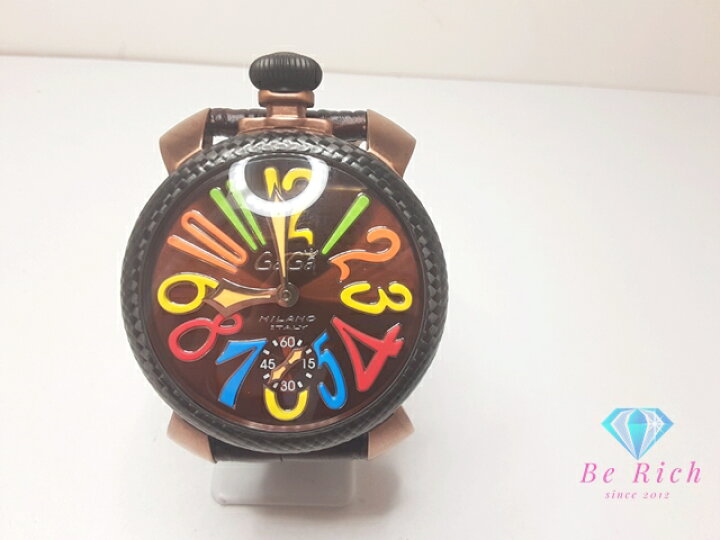 楽天市場】ガガミラノ GAGA MILANO マヌアーレ 48 MM 手巻き メンズ 