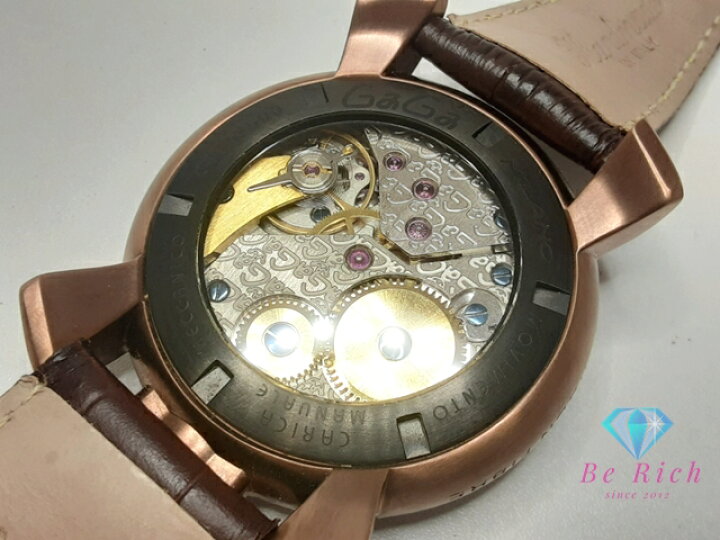 楽天市場】ガガミラノ GAGA MILANO マヌアーレ 48 MM 手巻き メンズ 