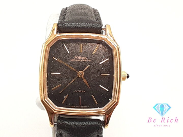 楽天市場】シチズン CITIZEN フォルマ レディース 腕時計 2931-296052 