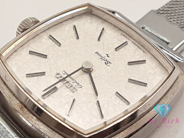 楽天市場】セイコー SEIKO ベルフィーナ 自動巻き レディース 腕時計 
