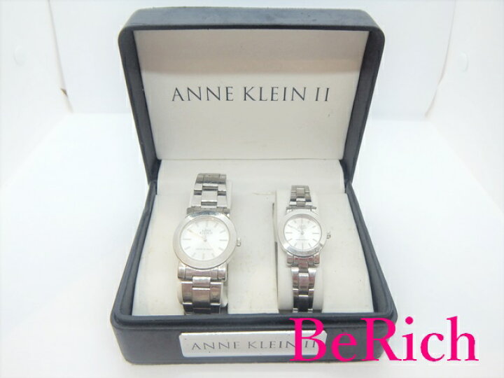 楽天市場】アン クライン ANNE KLEIN ペア 腕時計 AL21E シルバー 文字 