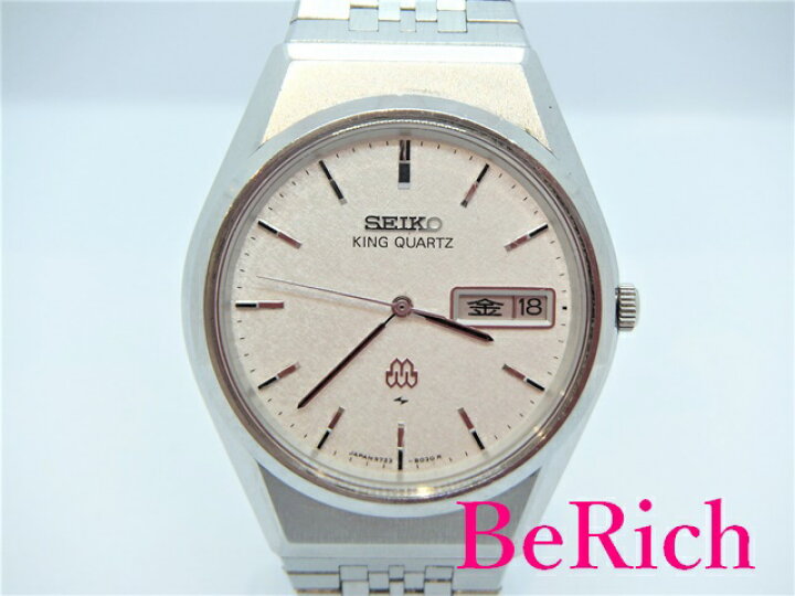 楽天市場】セイコー SEIKO キングクォーツ メンズ 腕時計 9723-8050 