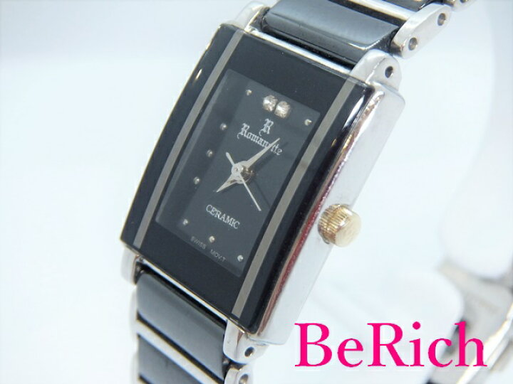 楽天市場】ロマネッティ Romanette レディース 腕時計 22RE3506L 黒  