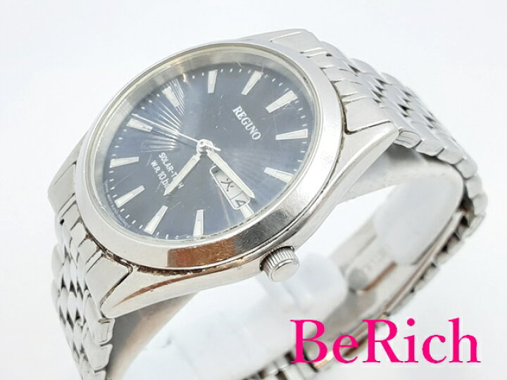 楽天市場】シチズン CITIZEN レグノ ソーラー メンズ 腕時計 
