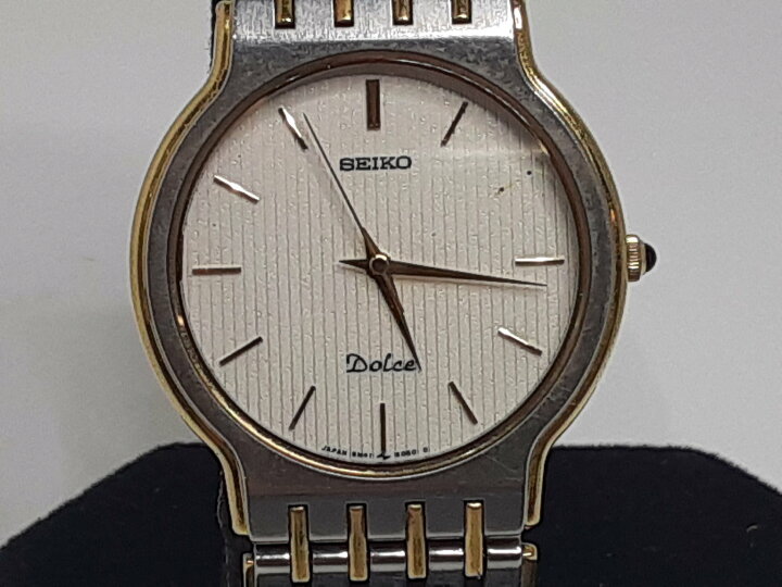 楽天市場】セイコー SEIKO ドルチェ 腕時計 8N41-6030 白 ホワイト 