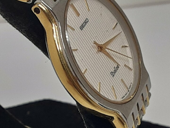楽天市場】セイコー SEIKO ドルチェ 腕時計 8N41-6030 白 ホワイト 