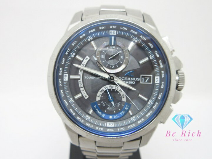 楽天市場】カシオ CASIO オシアナス OCW-T1000 フル メタル 電波 