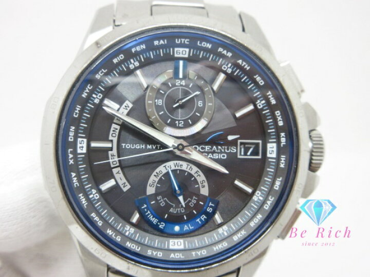 楽天市場】カシオ CASIO オシアナス OCW-T1000 フル メタル 電波 