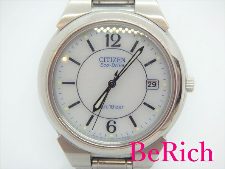 楽天市場】シチズン CITIZEN エコ ドライブ メンズ 腕時計 E111 