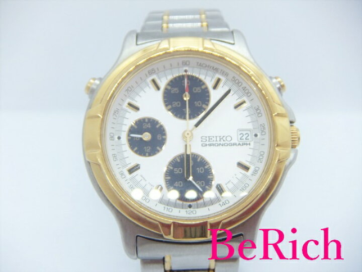 楽天市場】セイコー SEIKO クロノグラフ メンズ 腕時計 7T27 