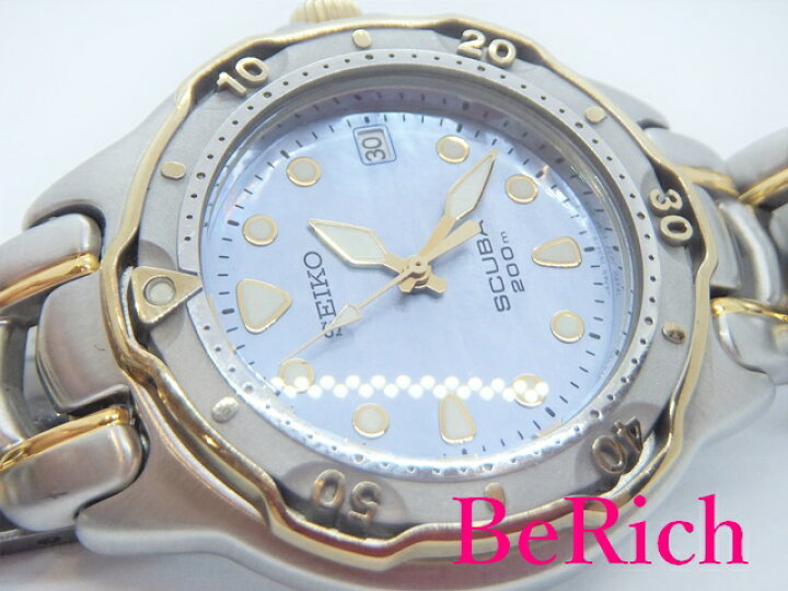 楽天市場】セイコー SEIKO SCUBA メンズ 腕時計 7N35-6030 青 ブルー 