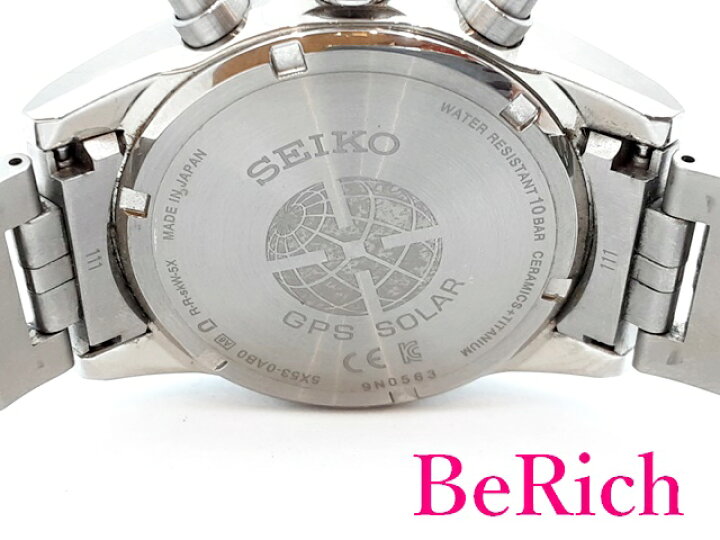 楽天市場】美品 セイコー アストロン SBXC003 5X53-0AB0 GPS 電波  