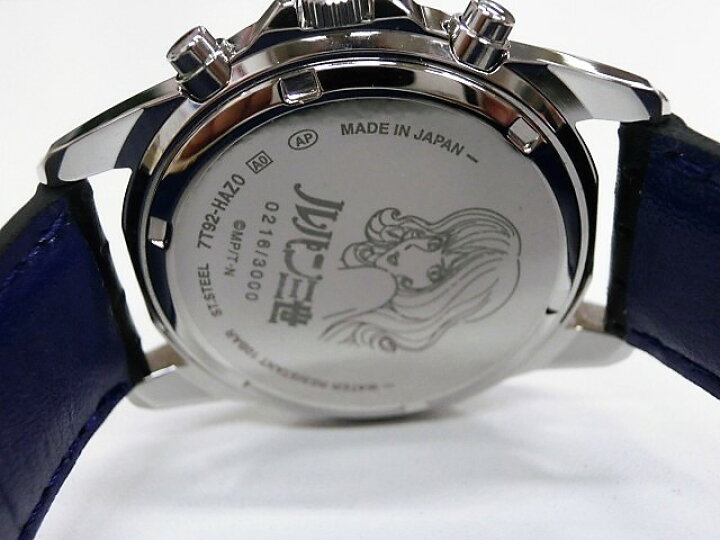 楽天市場】美品 ルパン三世 限定版オフェイシャル クロノグラフ メンズ 