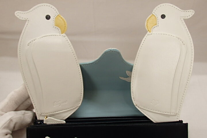 楽天市場】美品 キタムラ KITAMURA インコ モチーフ 長財布 PH0454  