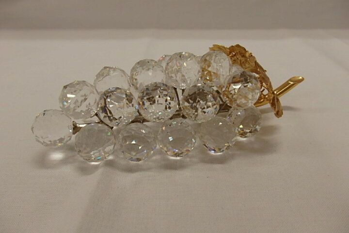楽天市場】美品 スワロフスキー 一房のブドウ Sparkling Fruit 