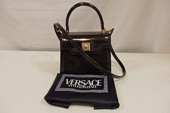 楽天市場】ヴェルサーチ VERSACE 2way ショルダーバッグ ハンドバッグ 