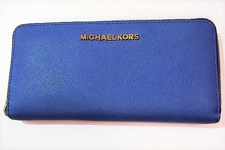 楽天市場】美品 マイケルコース MICHAEL KORS 財布 ラウンドファスナー 