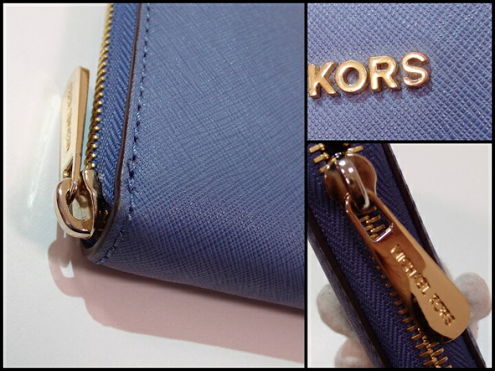 楽天市場】美品 マイケルコース MICHAEL KORS 財布 ラウンドファスナー 
