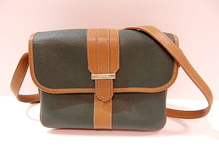 楽天市場】ランセル LANCEL ショルダーバッグ モス グリーン ブラウン 