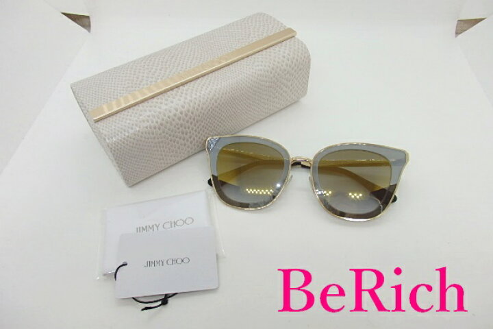 楽天市場】美品 ジミーチュウ JIMMY CHOO サングラス LORY/S ゴールド 