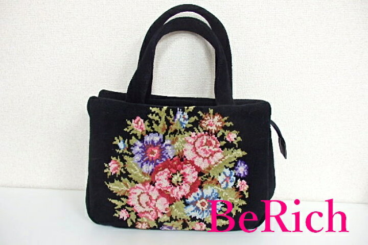 楽天市場】美品 フェイラー FEILER トートバッグ シュニール織 綿 花柄 