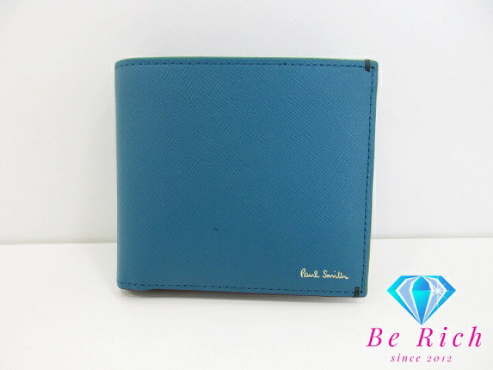 楽天市場】美品 ポールスミス Paul Smith メンズ 二つ折り財布 BPS594 