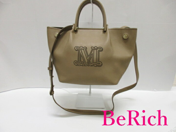 楽天市場】マックス マーラ Max Mara 2way ハンドバッグ ショルダー 