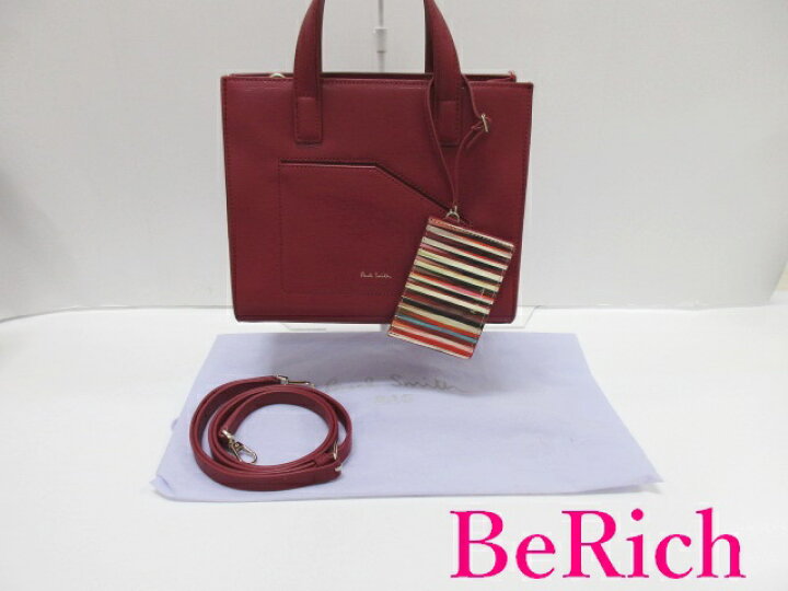 楽天市場】美品 ポール スミス Paul Smith 2way トートバッグ 