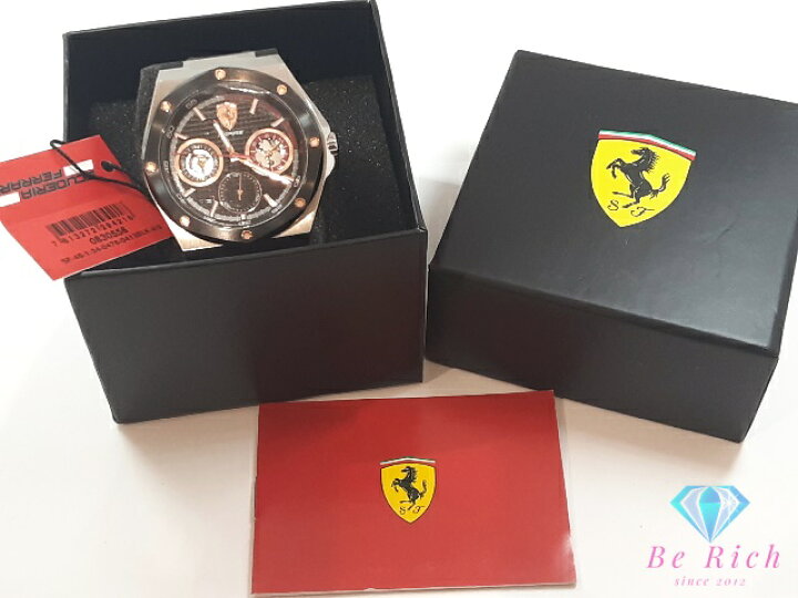 楽天市場】フェラーリ Scuderia Ferrari アスパイア メンズ 腕時計 