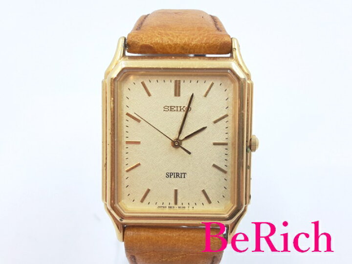 楽天市場】セイコー SEIKO スピリット メンズ 腕時計 5E31-5B60 