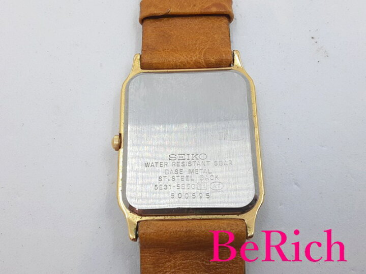 楽天市場】セイコー SEIKO スピリット メンズ 腕時計 5E31-5B60 