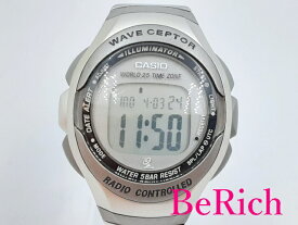 カシオ CASIO メンズ 腕時計 ウェーブ セプター WV-5011 デジタル グレー 文字盤 SS クォーツ QZ ウォッチ WAVE CEPTOR 【中古】【送料無料】 ht4506