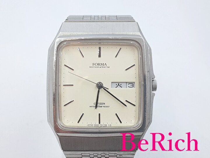 楽天市場】シチズン CITIZEN フォルマ メンズ 腕時計 デイデイト 5500 