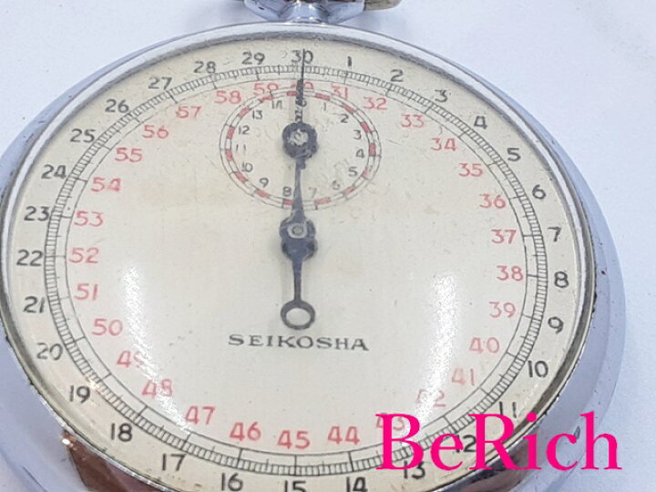 楽天市場】精工舎 セイコー SEIKO 手巻き ストップ ウォッチ 30分計 