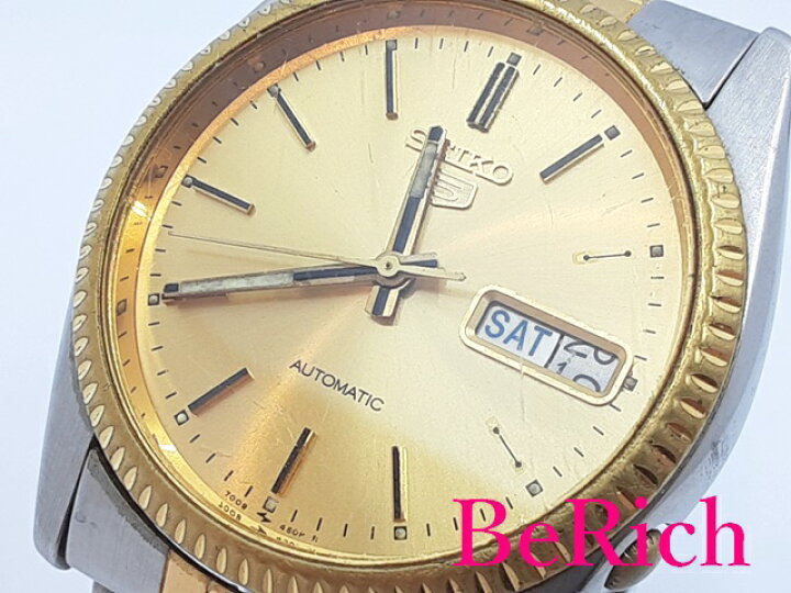 楽天市場】セイコー SEIKO 5 ファイブ 自動巻き メンズ 腕時計  