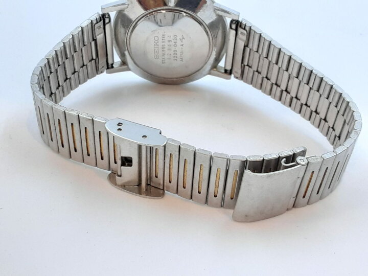 楽天市場】セイコー SEIKO シャリオ 手巻き メンズ 腕時計 2220-0430 